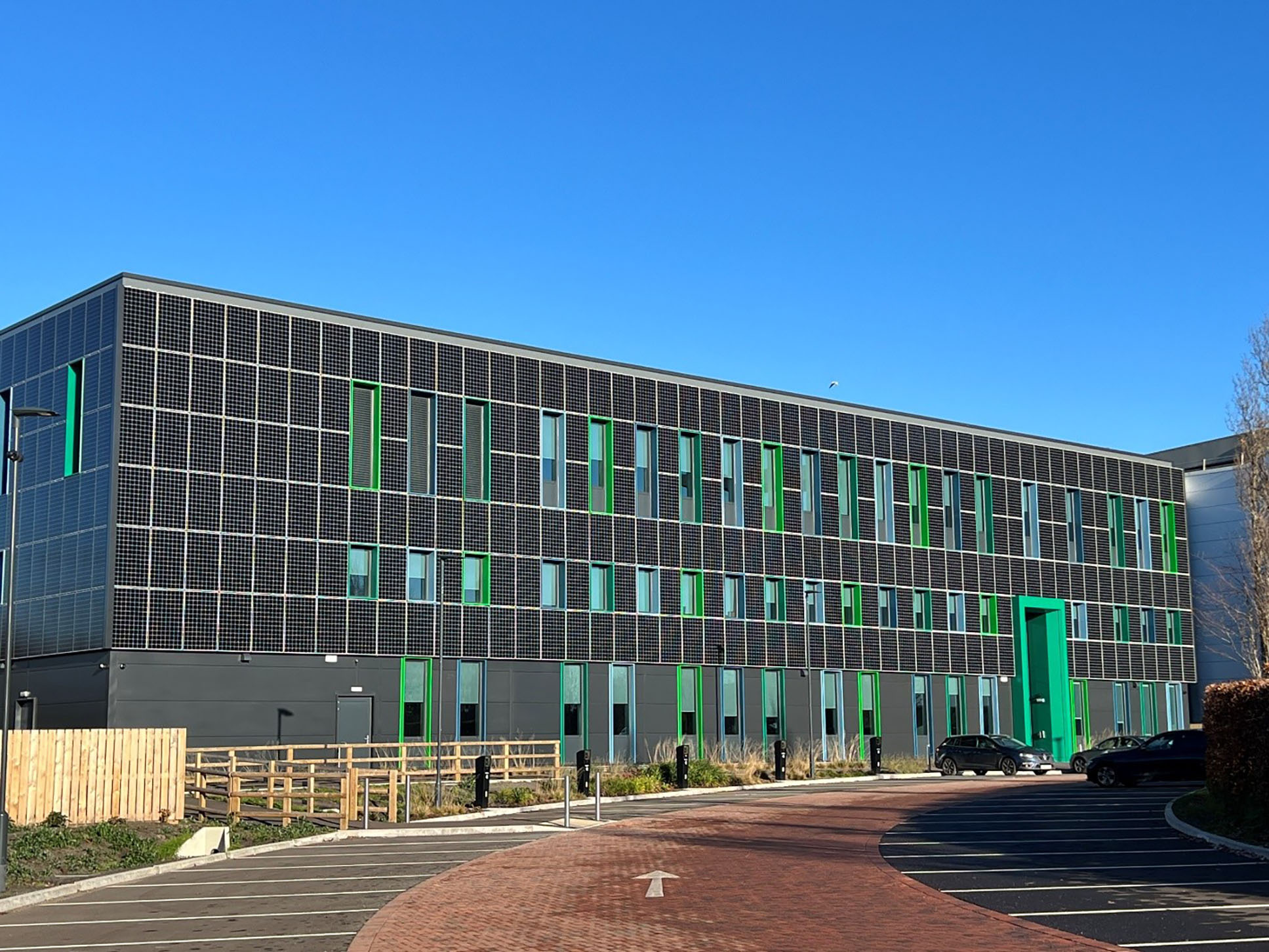 Swansea Bay Technology Centre - Commercial solar panel installation