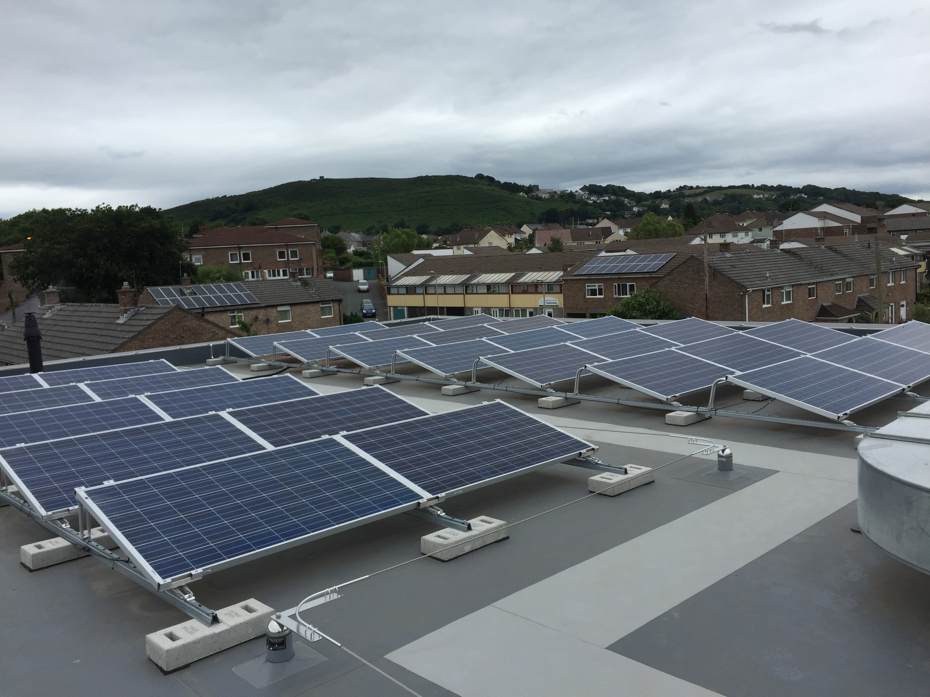 Solar PV Installation at Talbot Green Extra Care 