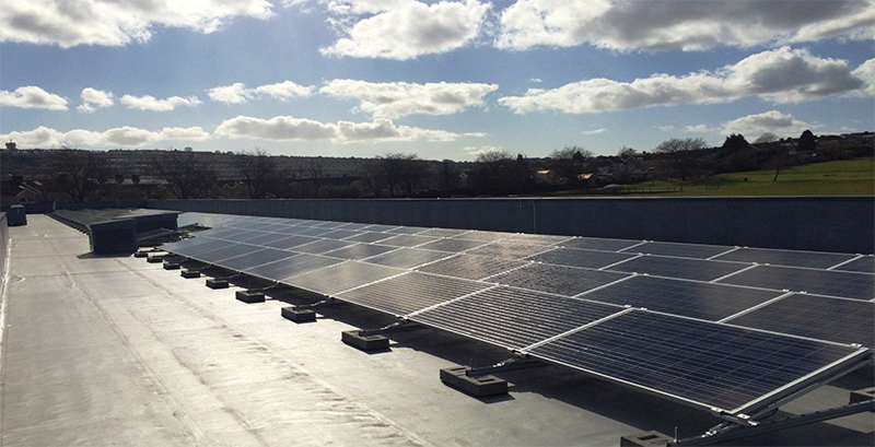 Maes y Gwendraeth School, Llanelli, Solar PV wales, Solar Panel installers, Solar PV, Commercial Solar installers.