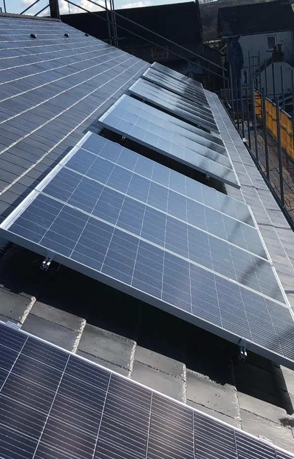 Commercial Solar panel-installation Priory Street Camarthen