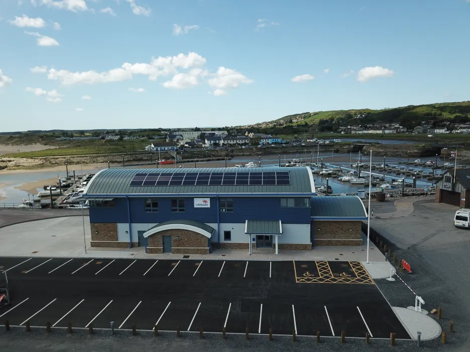 Royal National Lifeboat Institution's Solar PV Installation in Burry Port