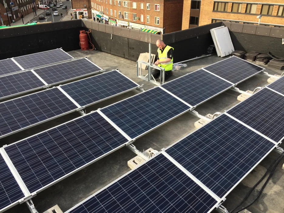 Solar PV Installation at West Drayton Residential Properties, London