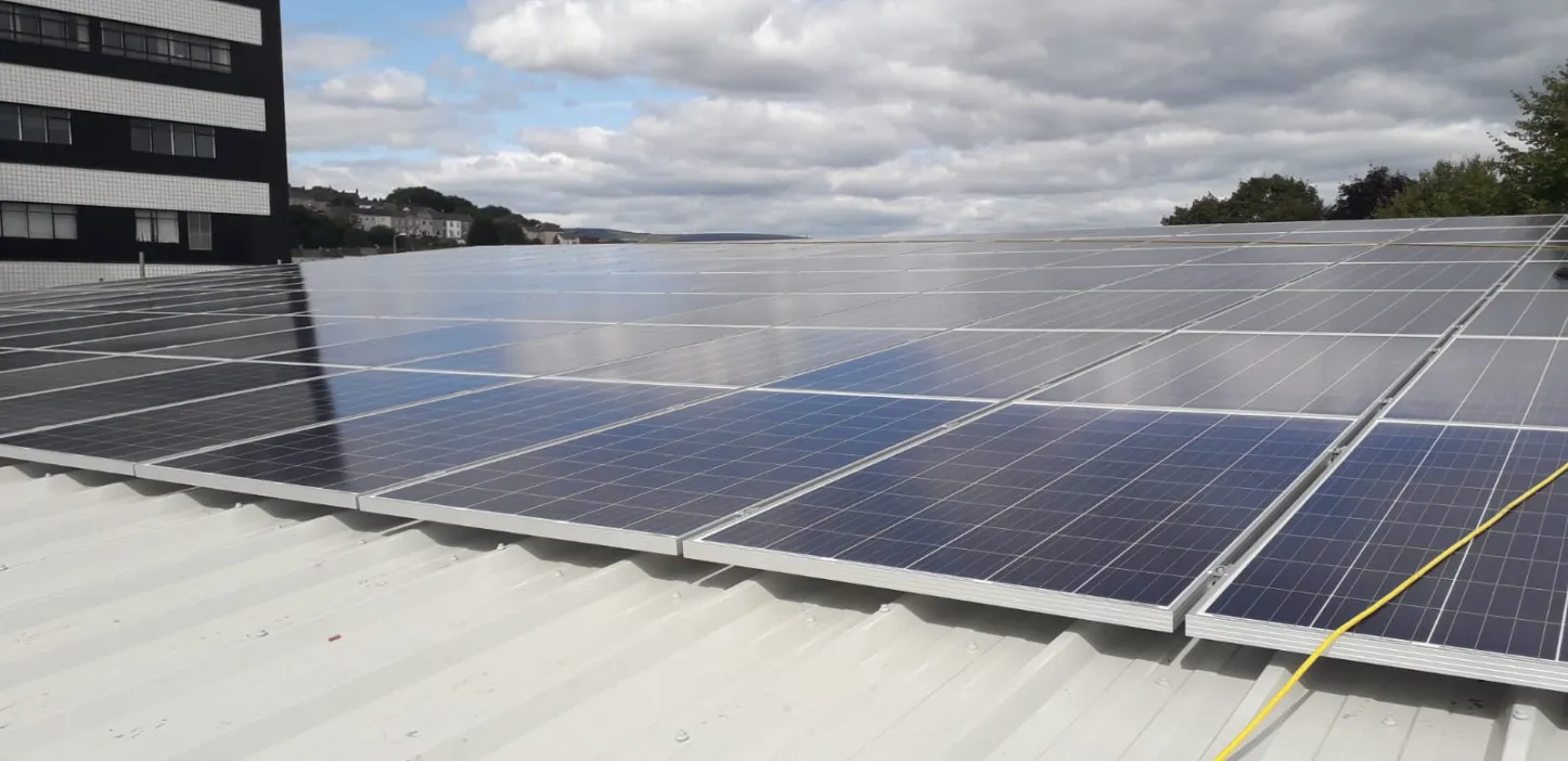 Solar PV Installation at JW Bowkett’s New Offices in Newport