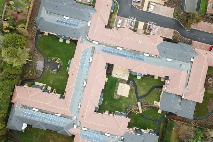 Solar panel installation Eaves court, Princes Rasborough
