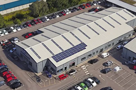 Trade Centre Wales Solar PV Installation