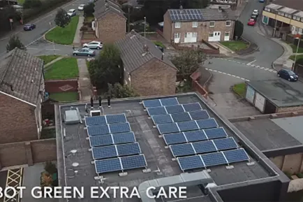 Talbot Green Extra Care Solar PV Installation