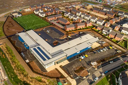 Solar PV Installation at Glan Llyn Primary School, Newport