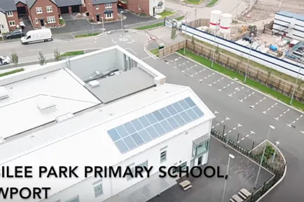 Solar PV Installation at Jubilee Park Primary School, Newport
