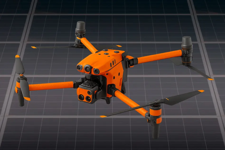 Solar PV Drone inspection DJI M30T