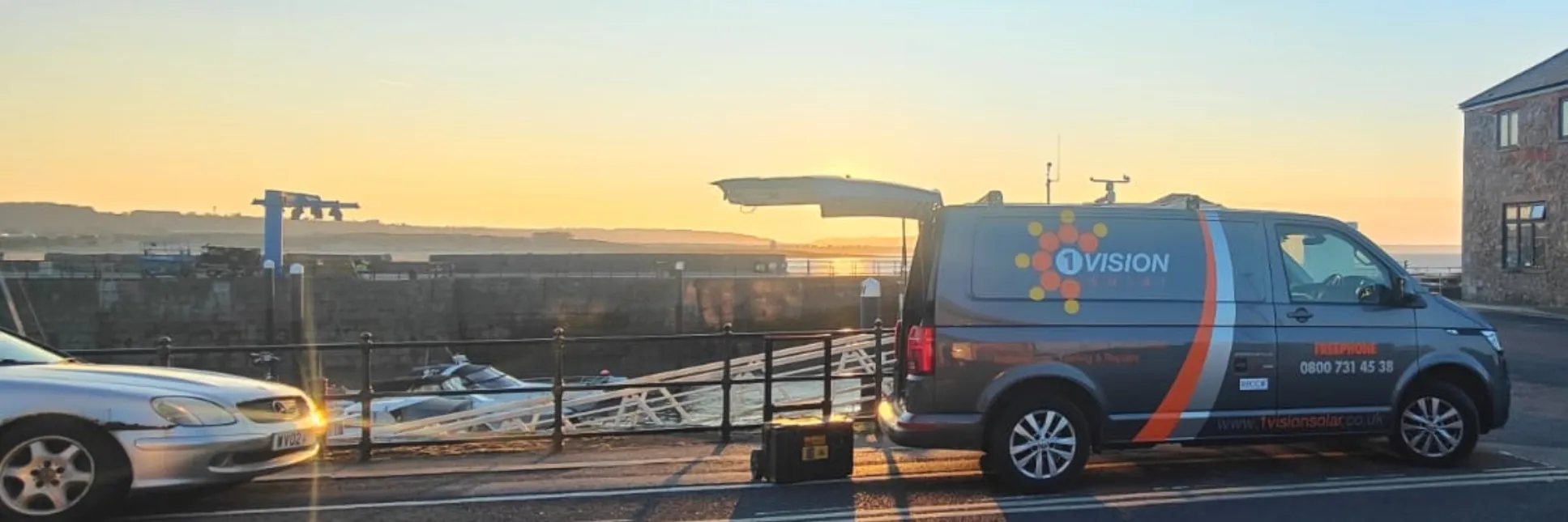 1 Vision Solar PV Van Porthcawl, South Wales