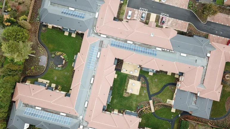 Solar panel installation Eaves court, Princes Rasborough