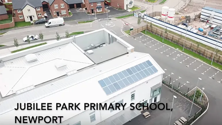 Solar PV Installation at Jubilee Park Primary School, Newport