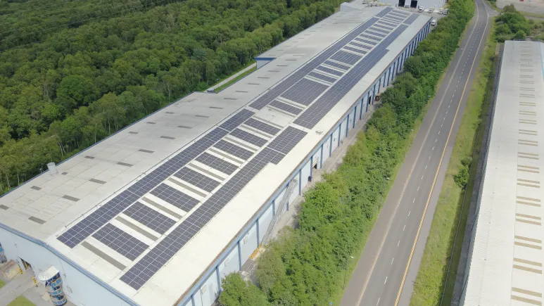 NPT Waste Transfer Centre Recyclig Facility Solar PV System