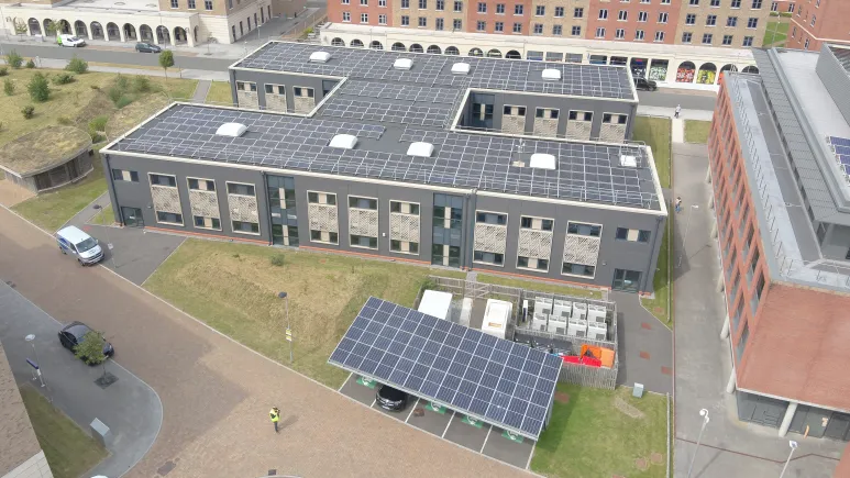 Y Twyni, Swansea University, Swansea Solar PV Installation