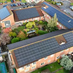 leamington spa hospital solr pv system