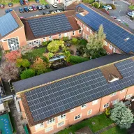 leamington spa hospital solr pv system