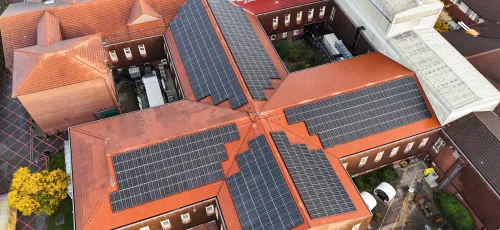 Warick Hospital New Solar PV Installation
