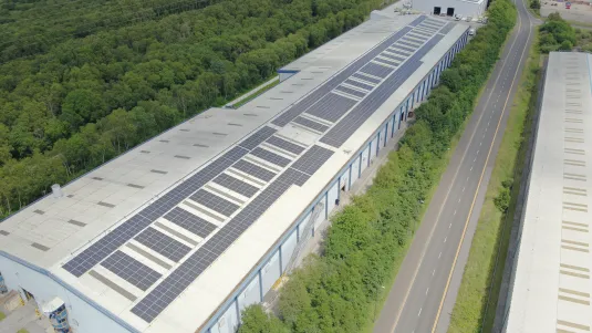 NPT Waste Transfer Centre Recyclig Facility Solar PV System