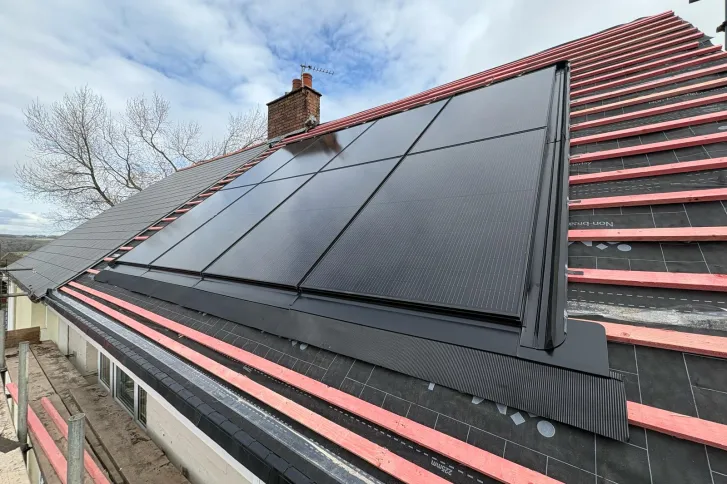 Marley In Roof Solar PV System Wales