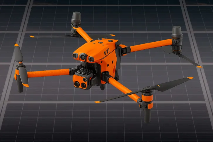 Solar PV Drone inspection DJI M30T